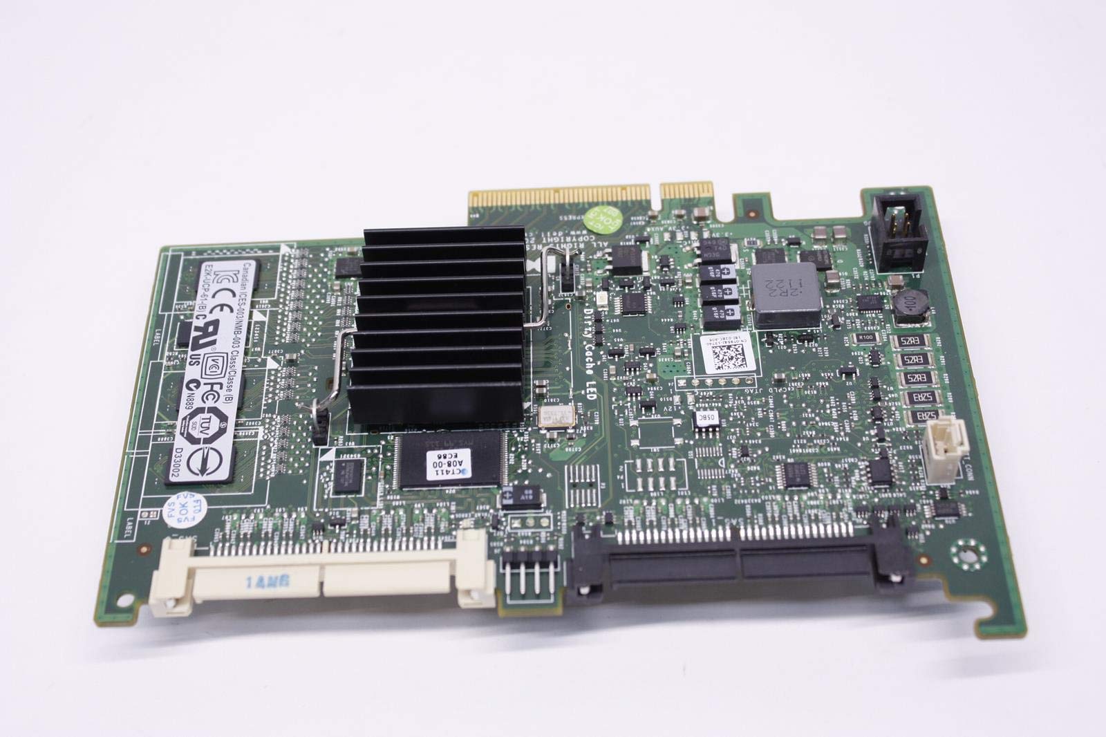 Dell T954J Perc 6ir SAS RAID Controller PCI-E
Dell T954J Perc 6ir SAS RAID Controller PCI-E