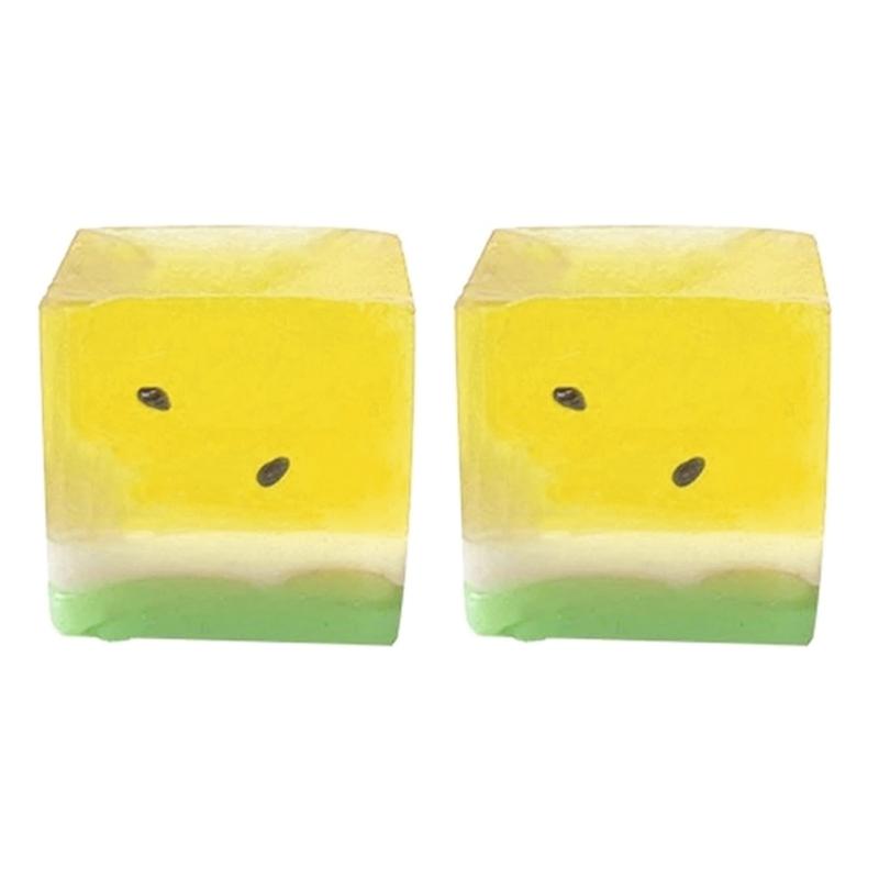 2Pcs Realistic Watermelon Squeeze Toy Soft Slow Rising Sensory Stress Reduce Ice Block for Adult Office Relaxation
2Pcs Realistic Watermelon Squeeze Toy Soft Slow Rising Sensory Stress Reduce Ice Block for Adult Office Relaxation