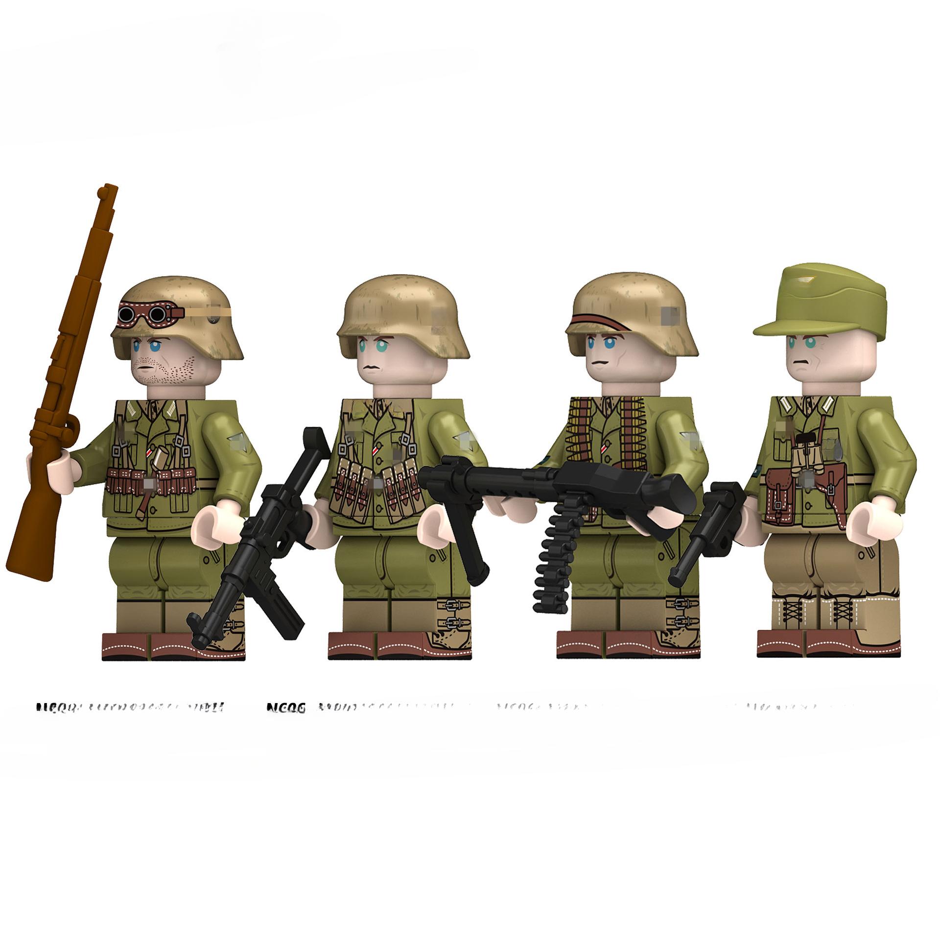 Военная война MOC Солдаты Оружие Строительные блоки Креативные аксессуары для экшн-фигурок Игрушки для детей Подарки на день рождения
Военная война MOC Солдаты Оружие Строительные блоки Креативные аксессуары для экшн-фигурок Игрушки для детей Подарки на день рождения