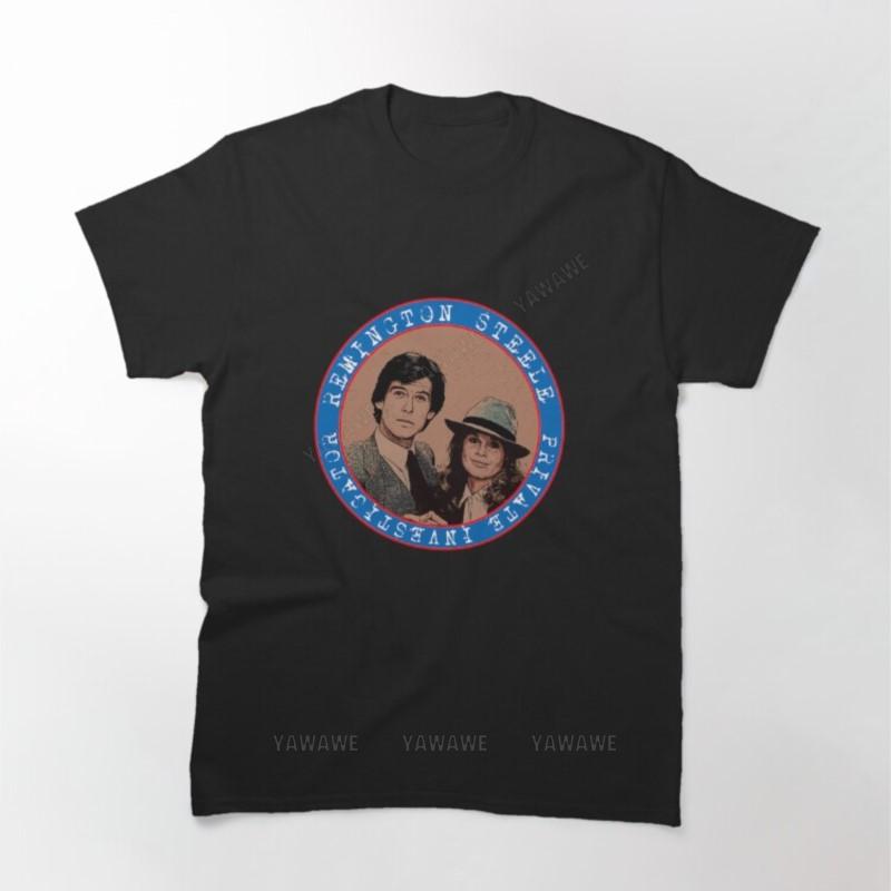 Mens brand fashion tshirt Summer T shirts For Men Remington Steele 80s tvshow Printed T Shirt male short sleeve casual tops S
Mens brand fashion tshirt Summer T shirts For Men Remington Steele 80s tvshow Printed T Shirt male short sleeve casual tops S
