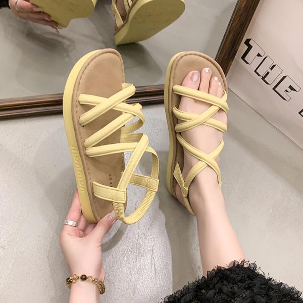 Fashion Flat Sandal Shoe 2025 Women s Cross-Shoes All-Match Summer Heels Without Retro New Outside Girls Slipper Cross-tied Scandals 39
Fashion Flat Sandal Shoe 2025 Women s Cross-Shoes All-Match Summer Heels Without Retro New Outside Girls Slipper Cross-tied Scandals 39