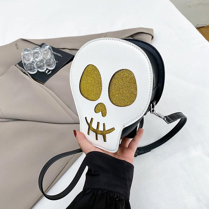 Shaped Small Bag Female Funny Skull Out-of-street Square Outside Personalized One-shoulder Cross-body золотистий
Shaped Small Bag Female Funny Skull Out-of-street Square Outside Personalized One-shoulder Cross-body золотистий
