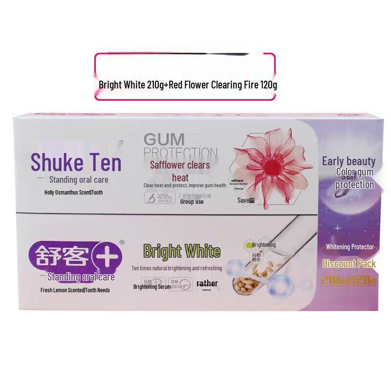 Saky Whitening & Gum Care Toothpaste Value Pack
Saky Whitening & Gum Care Toothpaste Value Pack