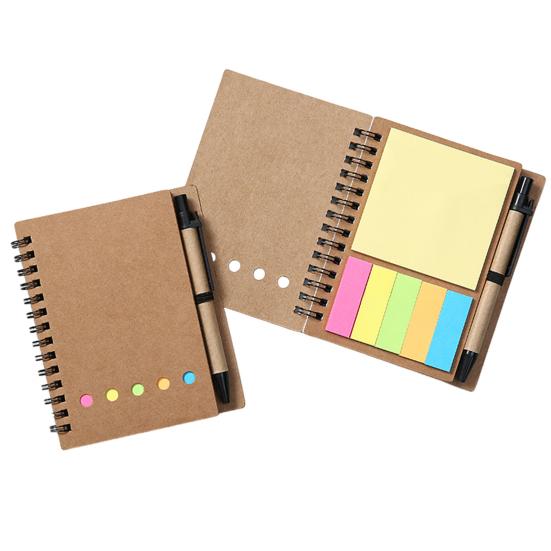Комбинированный блокнот с защелкой и шариковой ручкой. Вдохновляющий блокнот из крафт-спирали для выпускного и липкими бирками. коричневый
Комбинированный блокнот с защелкой и шариковой ручкой. Вдохновляющий блокнот из крафт-спирали для выпускного и липкими бирками. коричневый