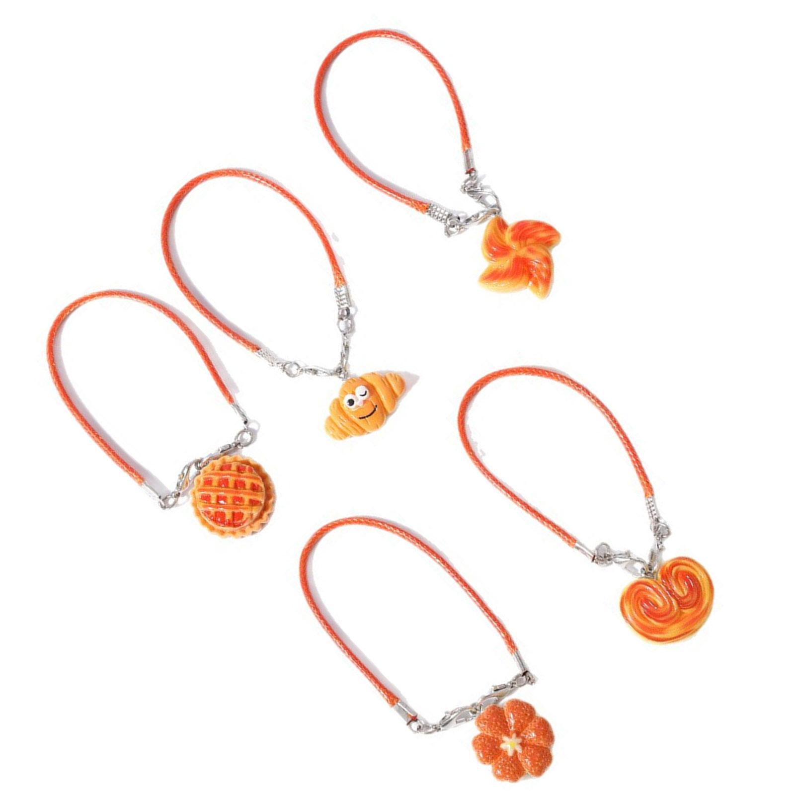 5Pcs/Lot Artistic Bread Charm Set Handcrafted Resin Keyring Novelty Phone Accessory For Everyday Use 1
5Pcs/Lot Artistic Bread Charm Set Handcrafted Resin Keyring Novelty Phone Accessory For Everyday Use 1