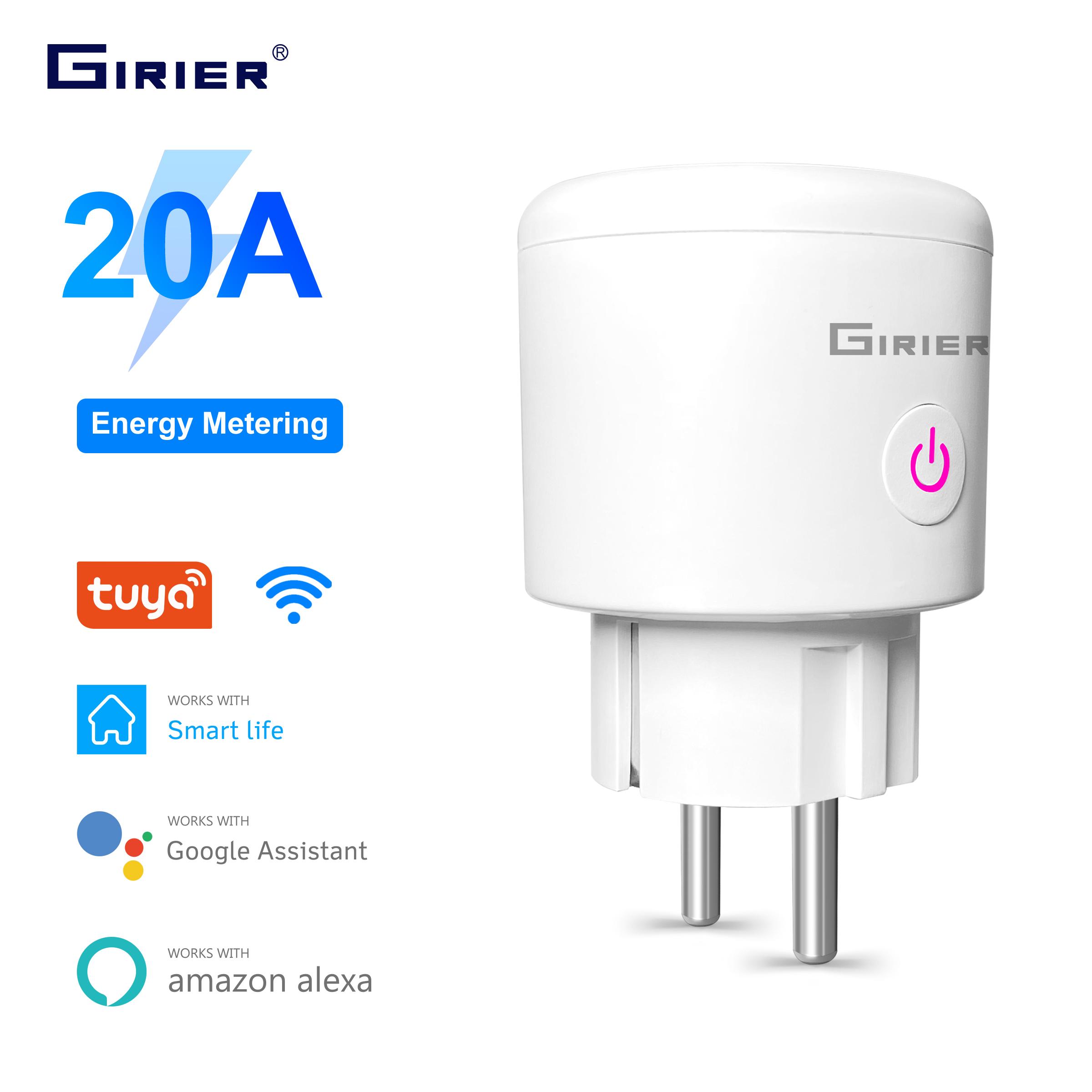 20A Tuya Wi-Fi art Plug EU с монитором питания Function art Life App Розетка с дистанционным управлением работает с Alexa Google
20A Tuya Wi-Fi art Plug EU с монитором питания Function art Life App Розетка с дистанционным управлением работает с Alexa Google