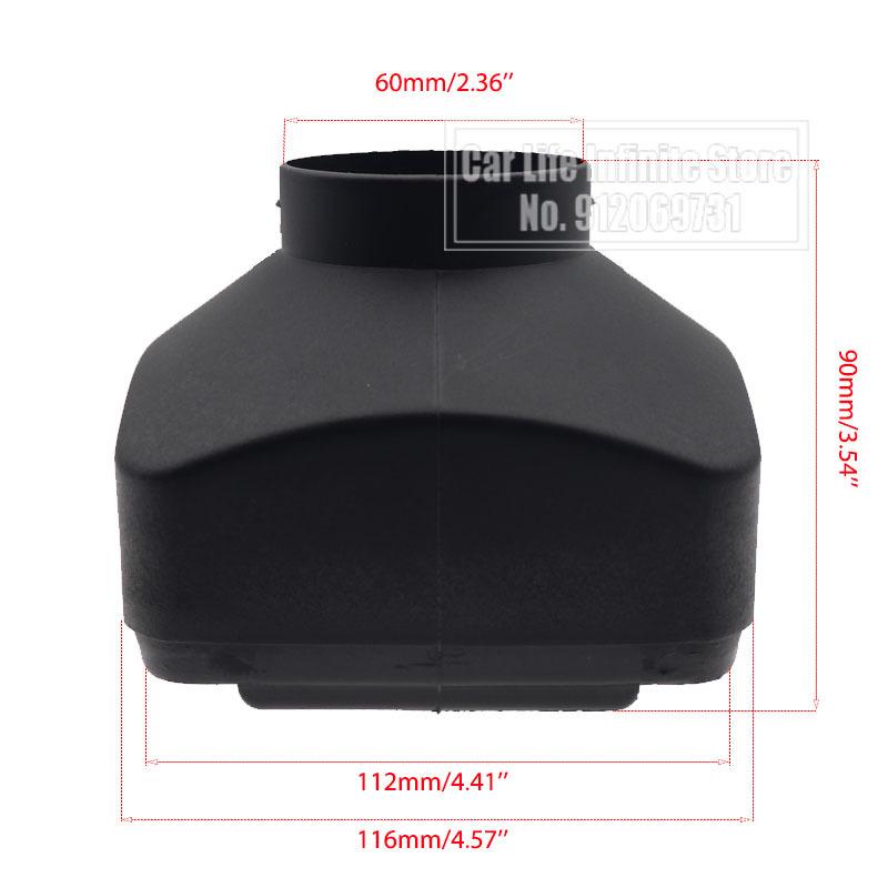 Car Air Outlet Vent Cover 42/60/75/90mm For Air Diesel Parking Heater Parts For Webasto Heater 2KW / 5KW For Truck Bus Caravan 2KW Single Hole 60mm
Car Air Outlet Vent Cover 42/60/75/90mm For Air Diesel Parking Heater Parts For Webasto Heater 2KW / 5KW For Truck Bus Caravan 2KW Single Hole 60mm
