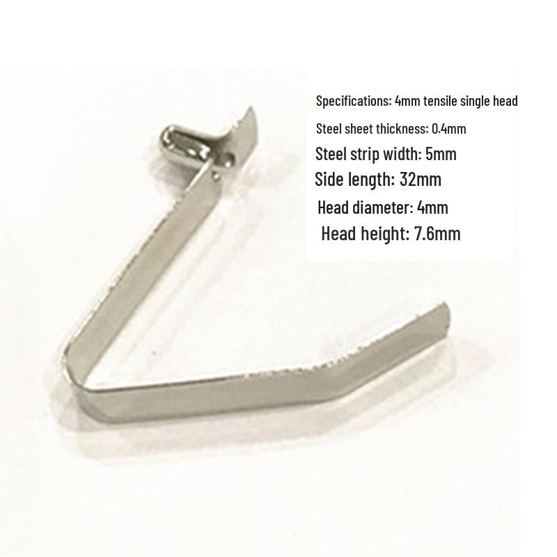 V-подібний пружинний затискач з нержавіючої сталі для позиціонування телескопічної труби
V-подібний пружинний затискач з нержавіючої сталі для позиціонування телескопічної труби