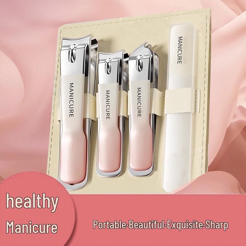 Gradient Nail Clippers Set with Rotating Bag - Includes Large & Small Oblique Clippers
Gradient Nail Clippers Set with Rotating Bag - Includes Large & Small Oblique Clippers