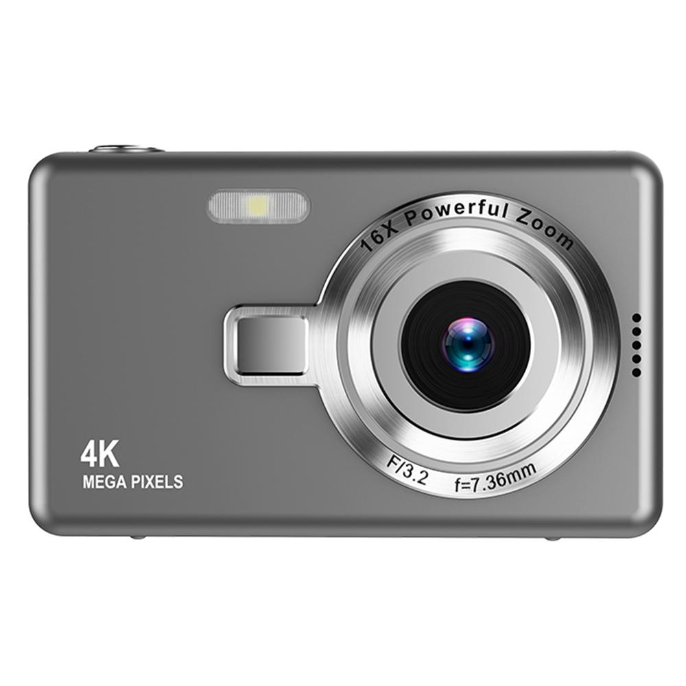 Q12 2.4 Inch HD Digital Camera 4K Video Recording CCD Sensor with 64GB Memory and Card Reader Grey
Q12 2.4 Inch HD Digital Camera 4K Video Recording CCD Sensor with 64GB Memory and Card Reader Grey