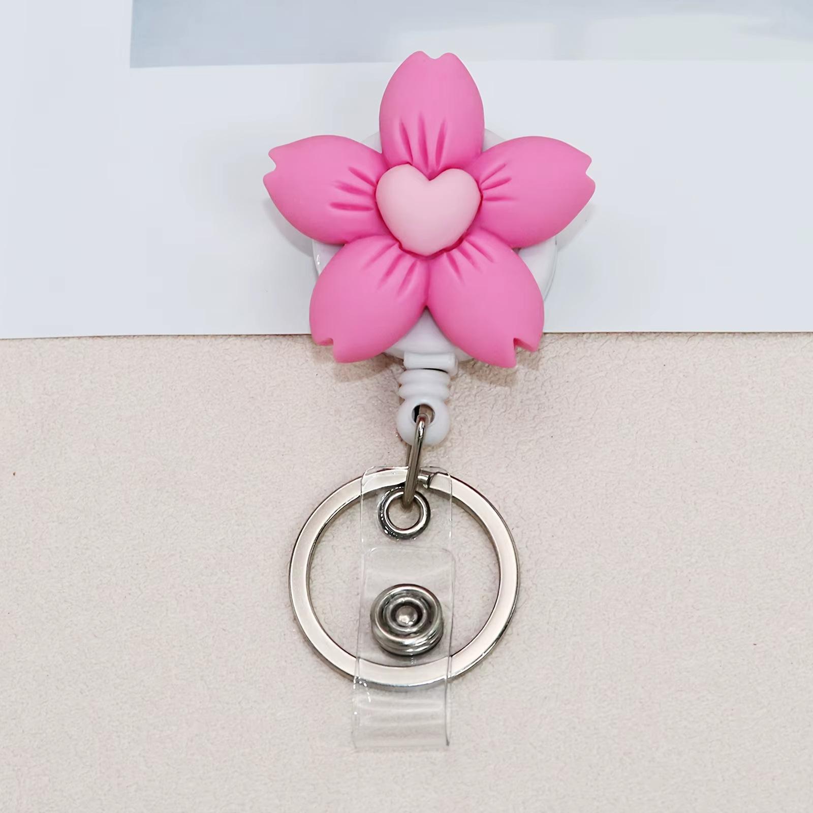 Flower Retractable Nurse Chest Badge Reel Clip Holder Students Doctor Work ID Card Holder Keychain Accessories Jewelry Gifts
Flower Retractable Nurse Chest Badge Reel Clip Holder Students Doctor Work ID Card Holder Keychain Accessories Jewelry Gifts