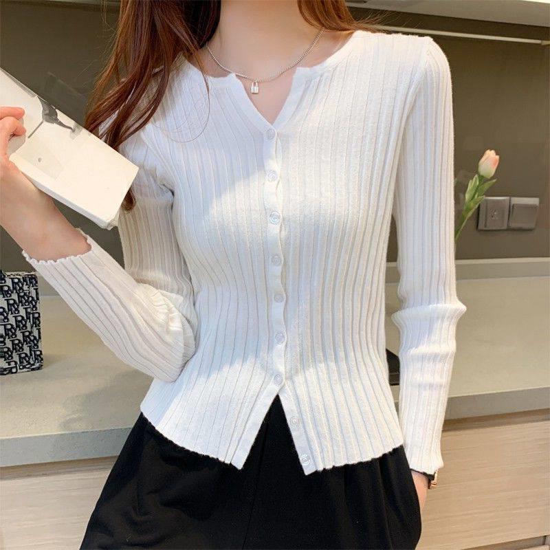 Slim Fit Korean Style 2025 Ribbed Knit Cardigan for Women One Size brick червоний колір
Slim Fit Korean Style 2025 Ribbed Knit Cardigan for Women One Size brick червоний колір