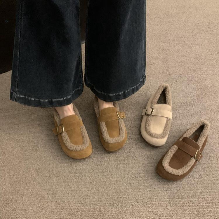 One pedal Mao Mao shoes women s shoes 2024 autumn and winter Mori women s retro matte warm and velvet lazy Birkenstocks 35
One pedal Mao Mao shoes women s shoes 2024 autumn and winter Mori women s retro matte warm and velvet lazy Birkenstocks 35