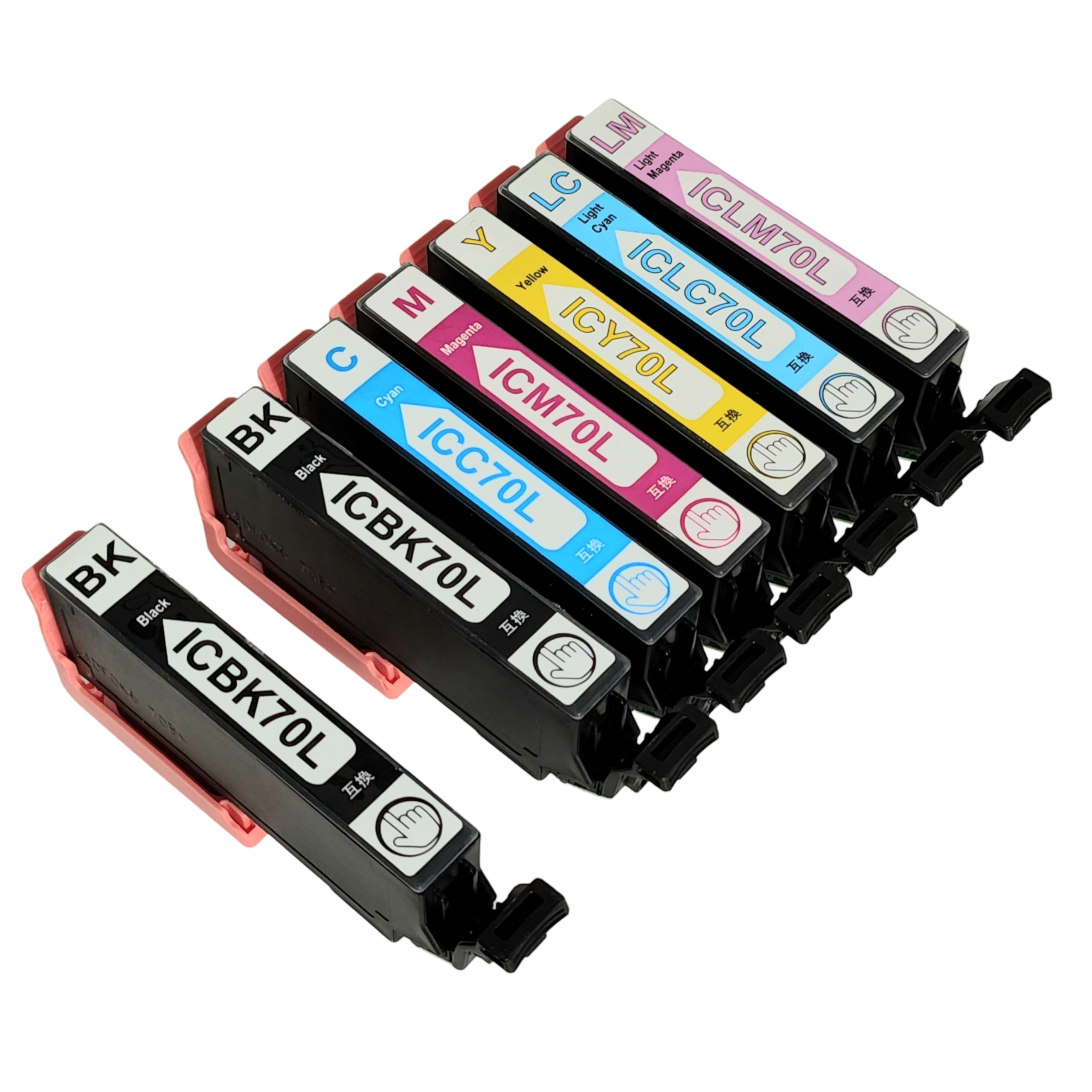 IC6CL70L 6 набір для EPSON Сумісні чорнила для Epson Картридж із чорнилом Встановлено сумісну мікросхему EP IC (вишня) кольорів, 7 шт (2 чорний) моделі ЕП-315
IC6CL70L 6 набір для EPSON Сумісні чорнила для Epson Картридж із чорнилом Встановлено сумісну мікросхему EP IC (вишня) кольорів, 7 шт (2 чорний) моделі ЕП-315