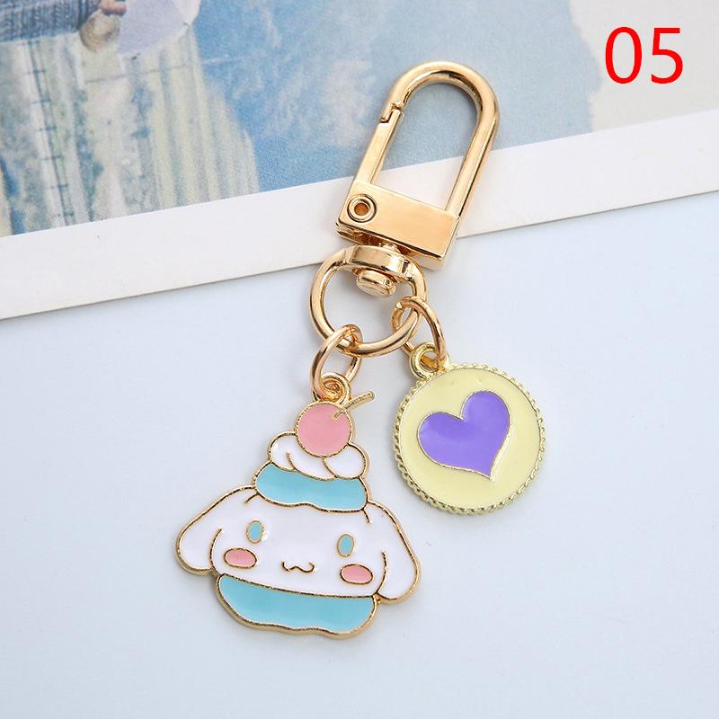 Cartoon Anime My Melody Purin Dog Cinnamoroll Kuromi Little Twin Star Kawaii Metal Key Chain Cute Girl Bag Decorate Pendant
Cartoon Anime My Melody Purin Dog Cinnamoroll Kuromi Little Twin Star Kawaii Metal Key Chain Cute Girl Bag Decorate Pendant