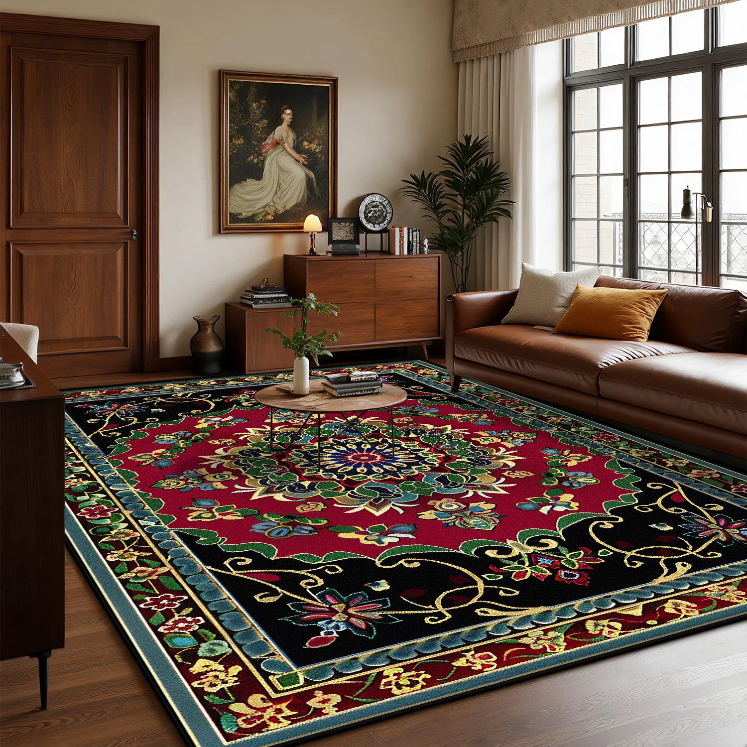 Перські Розкішні Великі Килими для Вітальні Богемний Декор Дім Зона Дивана Легко Чистий Килим Спальня Гардеробна Нековзкий Килимок для Підлоги 60*90cm
Перські Розкішні Великі Килими для Вітальні Богемний Декор Дім Зона Дивана Легко Чистий Килим Спальня Гардеробна Нековзкий Килимок для Підлоги 60*90cm