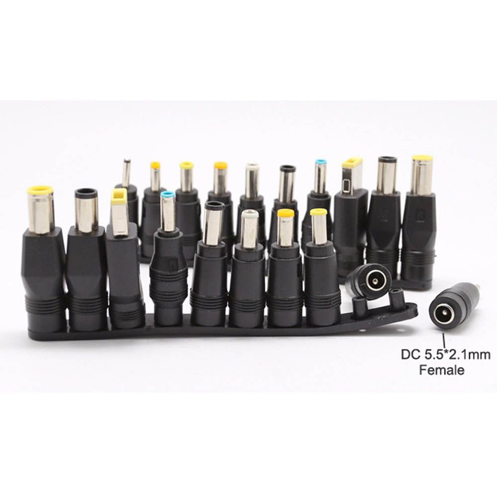 Power Tips Jack DC To Multi-type Male Connectors Charger Converter Laptop Adapter чорний
Power Tips Jack DC To Multi-type Male Connectors Charger Converter Laptop Adapter чорний