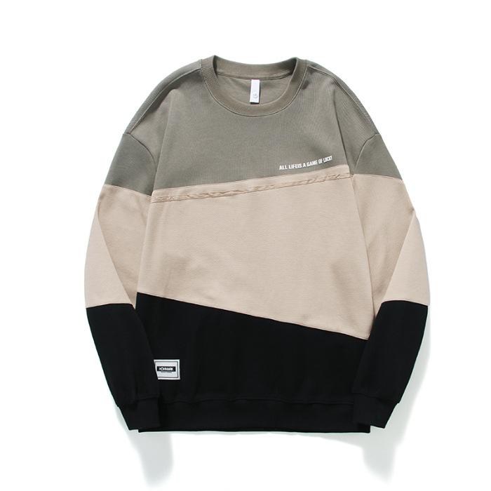 Осенний контрастный повседневный свитер мужской свободный большой размер американский молодежный тяжелый ретро топ модный бренд 4XL
Осенний контрастный повседневный свитер мужской свободный большой размер американский молодежный тяжелый ретро топ модный бренд 4XL