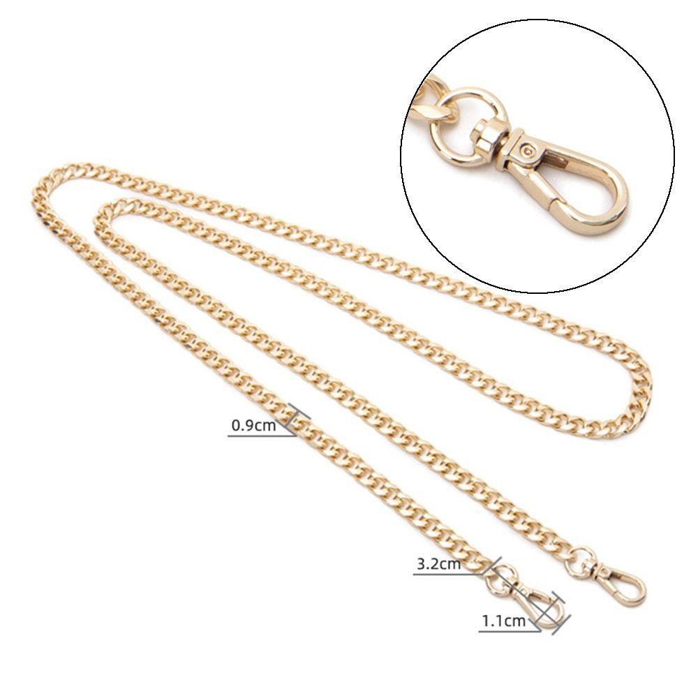 Замінні металеві ланцюжки для сумки Золотий ланцюжок-ручка для сумочки Модні ремінці для сумки через плече D
Замінні металеві ланцюжки для сумки Золотий ланцюжок-ручка для сумочки Модні ремінці для сумки через плече D