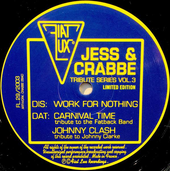 12-дюймовая пластинка JESS & CRABBE - Серия Трибьют Том. 3 FL29 Fiat Lux 2003 Франция Танцевальная и Электронная Б/У
12-дюймовая пластинка JESS & CRABBE - Серия Трибьют Том. 3 FL29 Fiat Lux 2003 Франция Танцевальная и Электронная Б/У