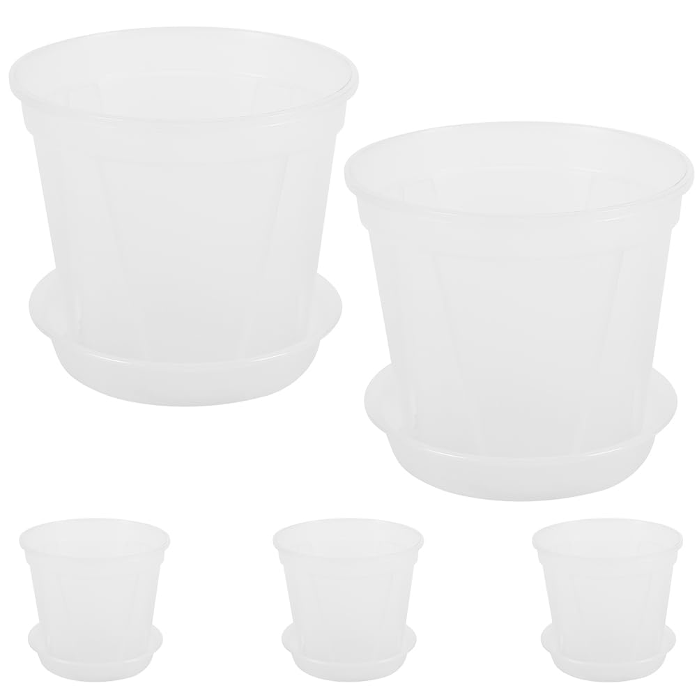 AllBright Flower Прозрачный для Набора с Поддонами Горшки, Пластик, Комнатные растения, Суккуленты, Цветы, Кашпо, Садоводство, 5, (Размер 5)
AllBright Flower Прозрачный для Набора с Поддонами Горшки, Пластик, Комнатные растения, Суккуленты, Цветы, Кашпо, Садоводство, 5, (Размер 5)