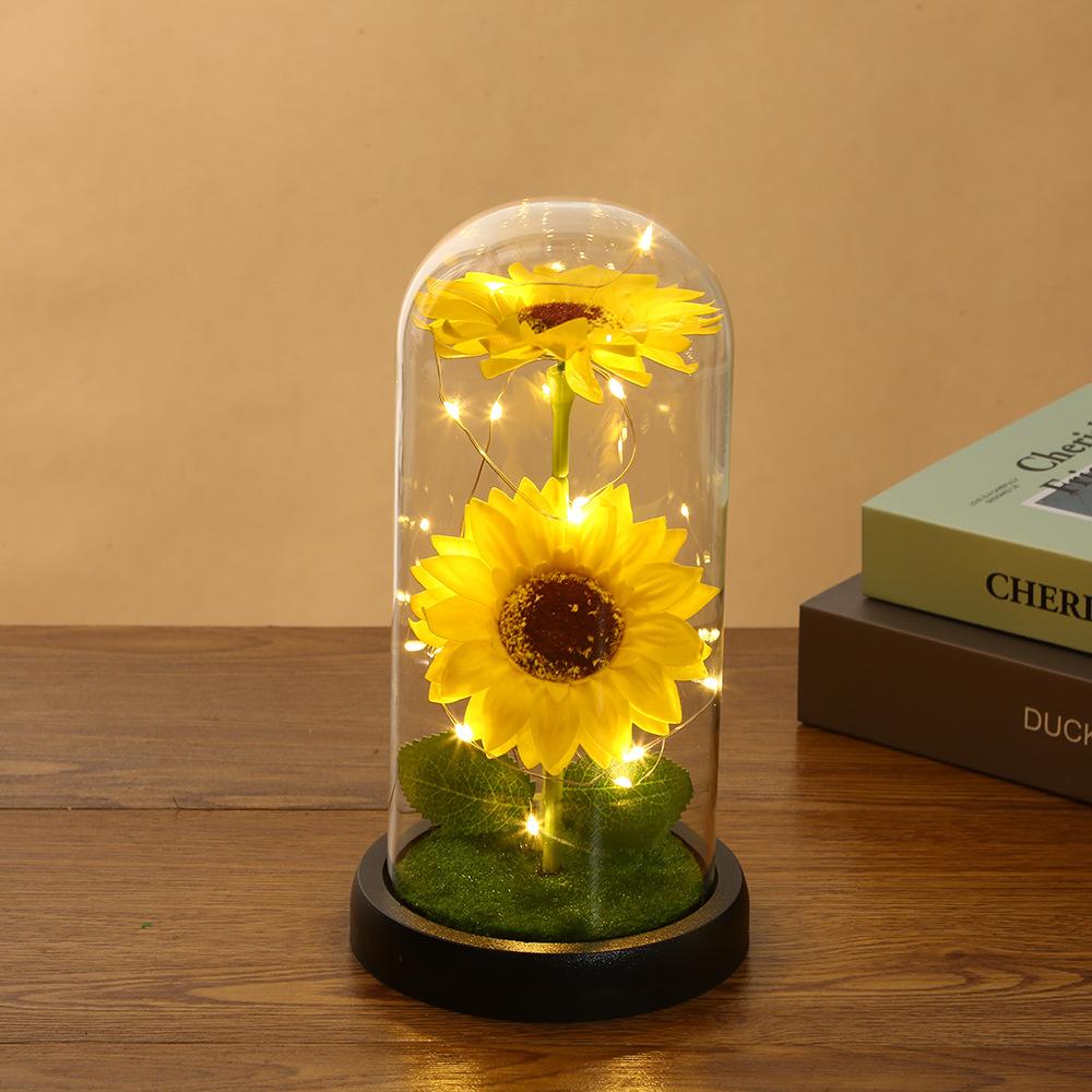 Eternal Sunflower in transp Dome - LED Illuminated Artificial Flower, Perfect for Valentine s Day, Mother s Day & Birthday Gifts
Eternal Sunflower in transp Dome - LED Illuminated Artificial Flower, Perfect for Valentine s Day, Mother s Day & Birthday Gifts