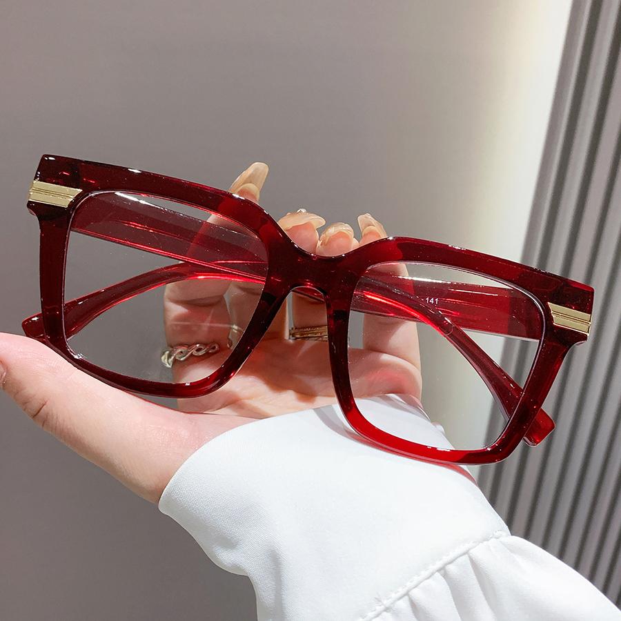 1Pc Women s Plain Glasses New High-End Exquisite Square Frame Metal Accessories Niche Design Versatile for Everyday Use at Home, красный
1Pc Women s Plain Glasses New High-End Exquisite Square Frame Metal Accessories Niche Design Versatile for Everyday Use at Home, красный