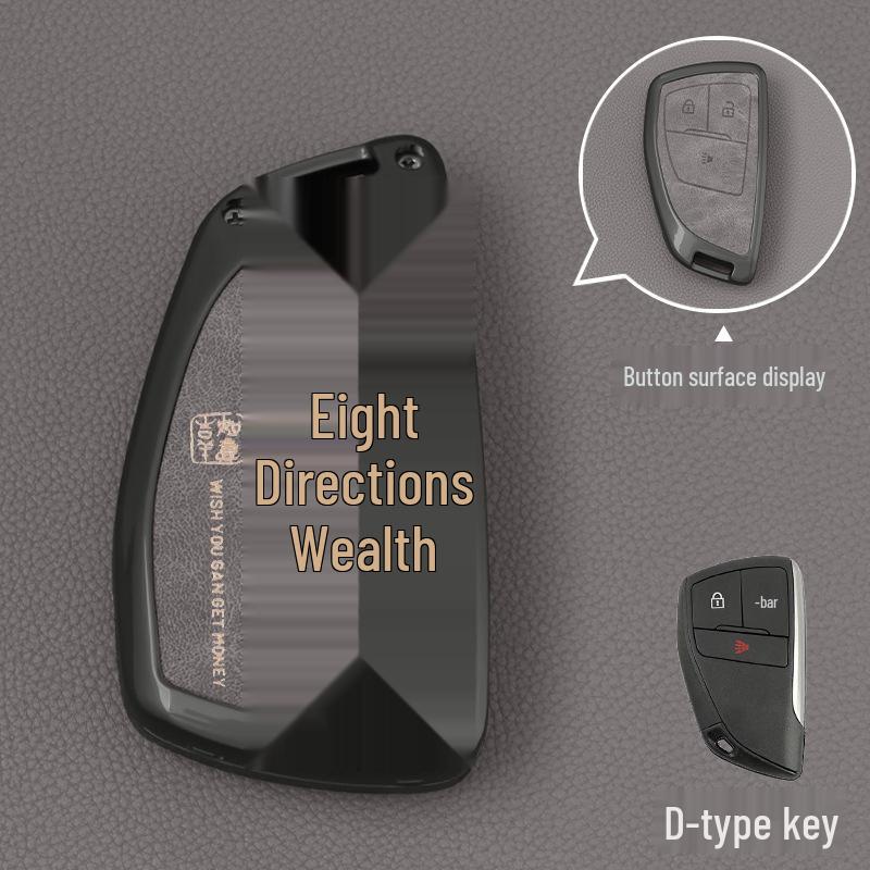 Compatible Buick Key Case for LaCrosse, GL6, Envision, Verano, Regal, Encore GX, and GL8 with 5-Button Design
Compatible Buick Key Case for LaCrosse, GL6, Envision, Verano, Regal, Encore GX, and GL8 with 5-Button Design