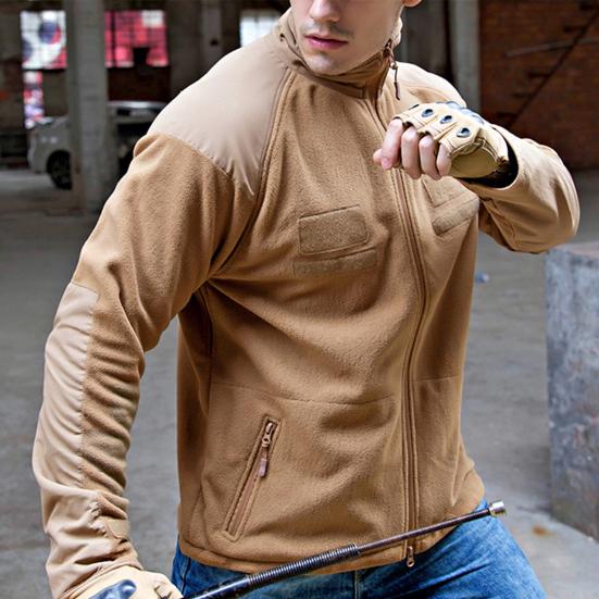 Yousheng Men Coat Stand-Up Collar Long Sleeve Zipper Pockets Jacket with Fastener Tape Solid Color Zipper Placket Outwear L коричневый
Yousheng Men Coat Stand-Up Collar Long Sleeve Zipper Pockets Jacket with Fastener Tape Solid Color Zipper Placket Outwear L коричневый