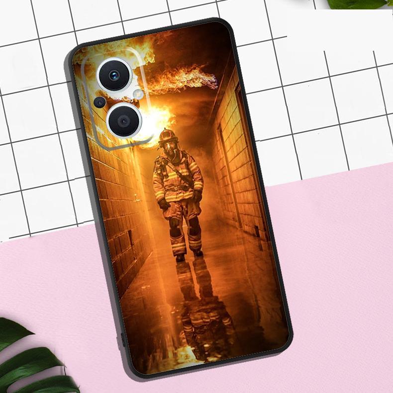 Firefighter Heroes Fireman Case For OPPO Reno 13 12 11 F 8T 7 8 10 Pro OPPO Find X8 Pro X6 Pro X3 X5 Lite Cover Coque OPPO Reno8 Lite
Firefighter Heroes Fireman Case For OPPO Reno 13 12 11 F 8T 7 8 10 Pro OPPO Find X8 Pro X6 Pro X3 X5 Lite Cover Coque OPPO Reno8 Lite