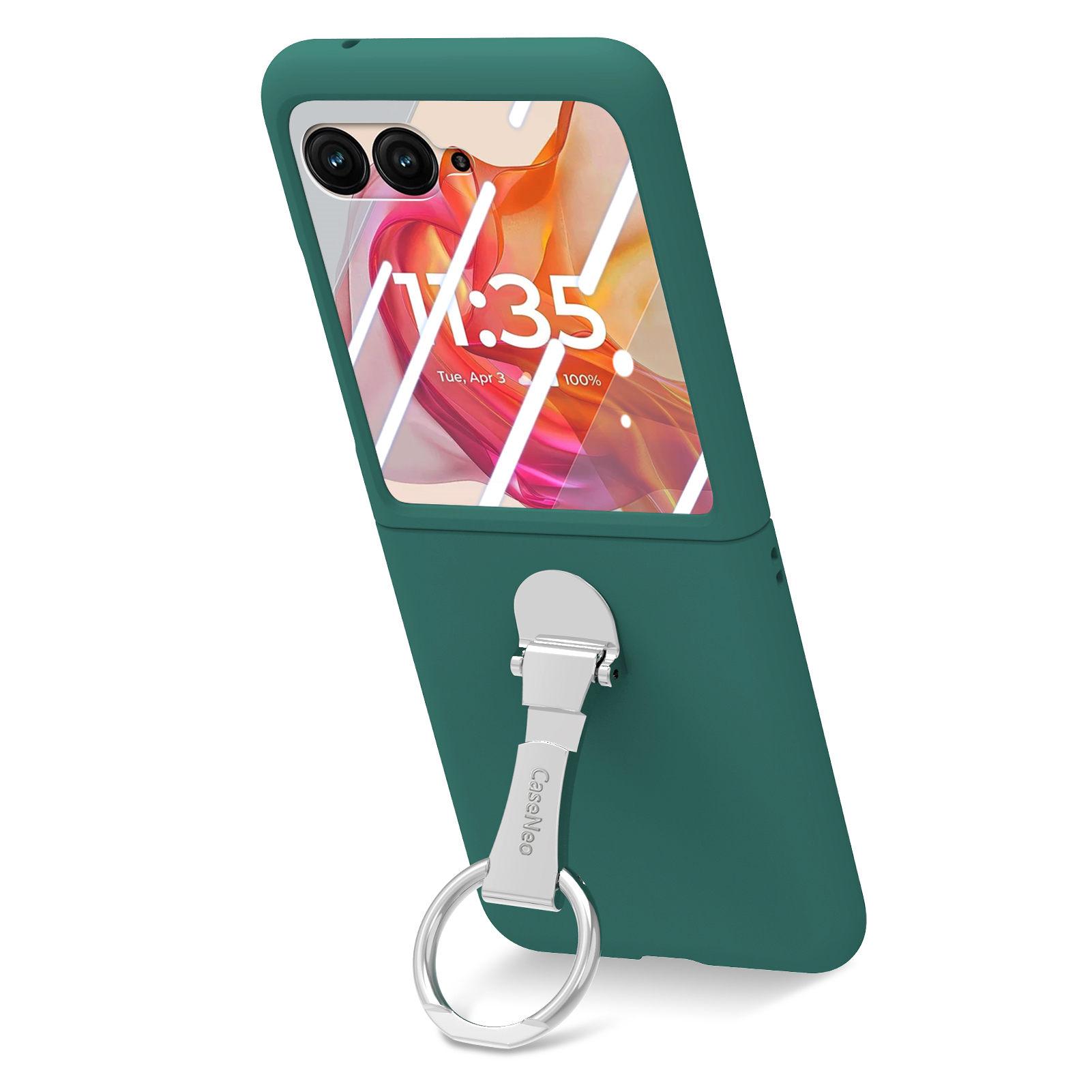 For Motorola Razr 50 Ultra 5G Case Ring Kickstand PC Phone Cover with Tempered Glass Rear Screen Film Baby Blue
For Motorola Razr 50 Ultra 5G Case Ring Kickstand PC Phone Cover with Tempered Glass Rear Screen Film Baby Blue
