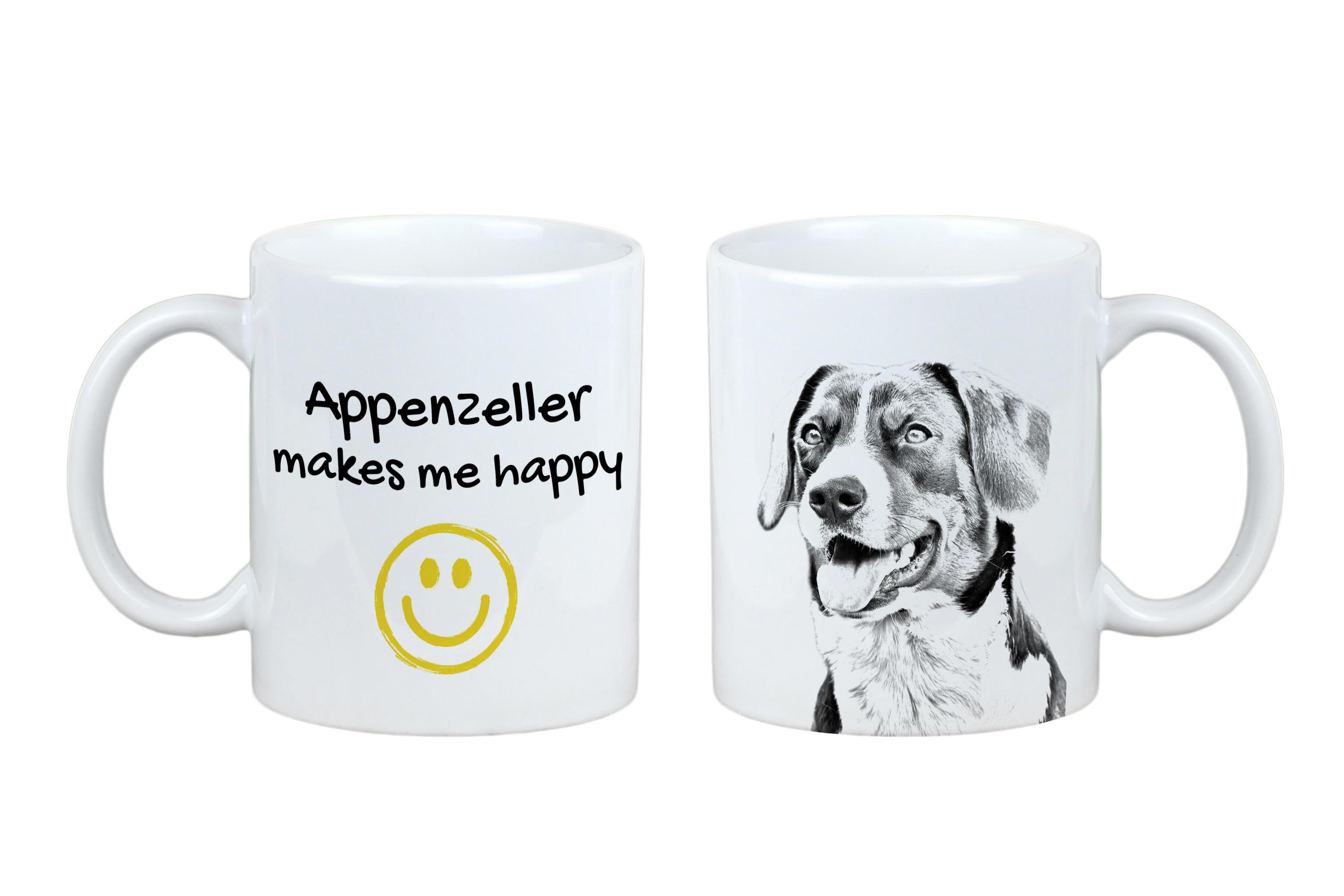 Appenzeller - cup with a dog, cheerful cup for a dog lover, personalized gift from the Art-Dog brand білий
Appenzeller - cup with a dog, cheerful cup for a dog lover, personalized gift from the Art-Dog brand білий