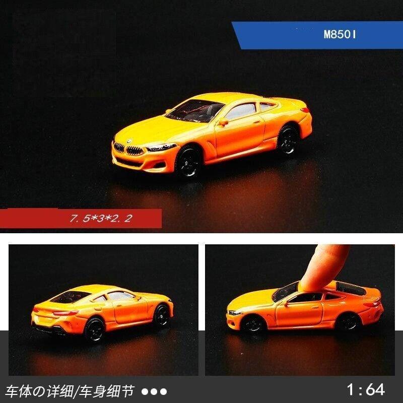 1:64 Orange M850i Coupe Racing Sports Модель литого под давлением металлического автомобиля BN
1:64 Orange M850i Coupe Racing Sports Модель литого под давлением металлического автомобиля BN