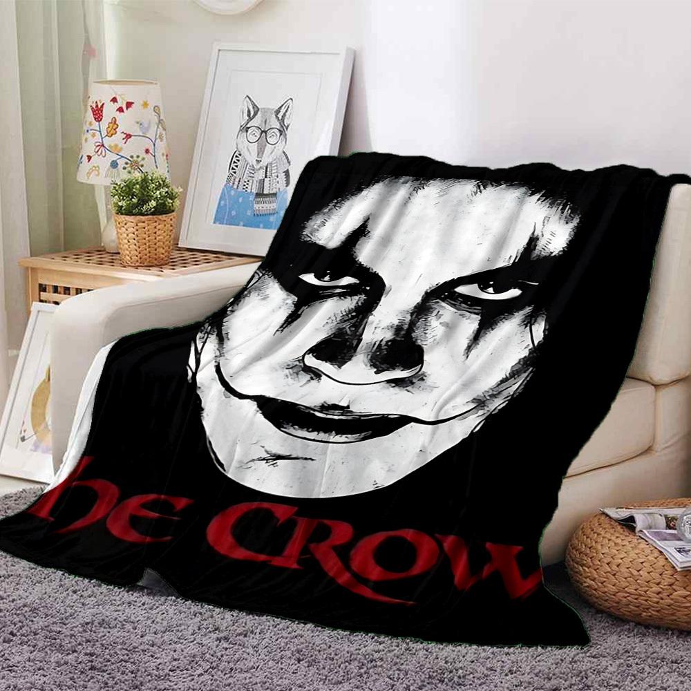 1pc The Crow Throw Blanket - Soft Flannel, Cozy All-Season Polyester Perfect for Home, Office, Bedroom 1136 80cmx120cm(31inx47in)
1pc The Crow Throw Blanket - Soft Flannel, Cozy All-Season Polyester Perfect for Home, Office, Bedroom 1136 80cmx120cm(31inx47in)
