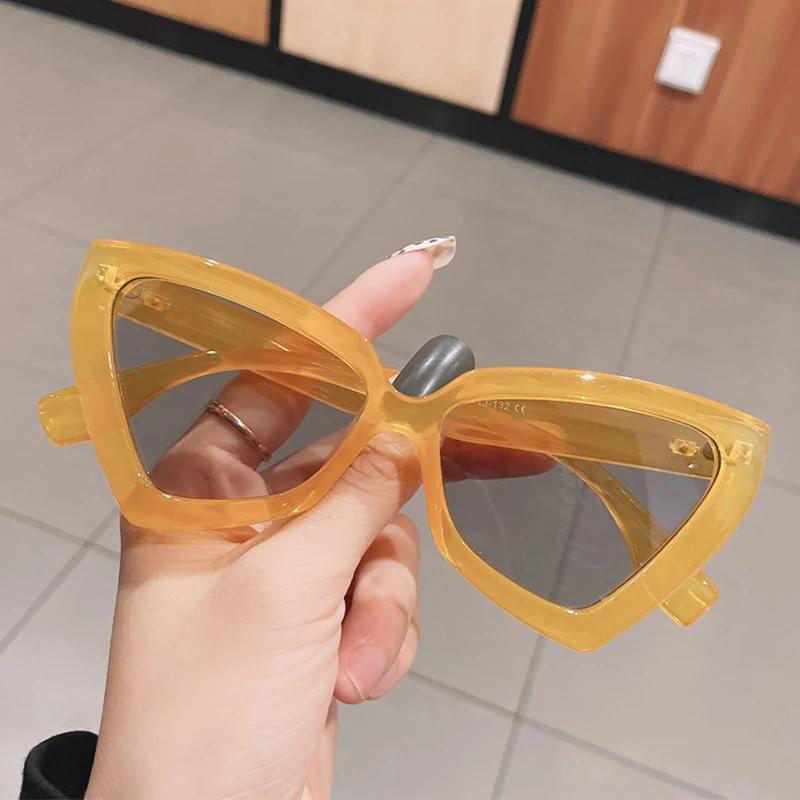 New Fashion Style Triangle Shades Clear Red Cat Eye Sunglasses Women Candy Color Eyewear Vintage Sun Glasses for Women Fashion
New Fashion Style Triangle Shades Clear Red Cat Eye Sunglasses Women Candy Color Eyewear Vintage Sun Glasses for Women Fashion