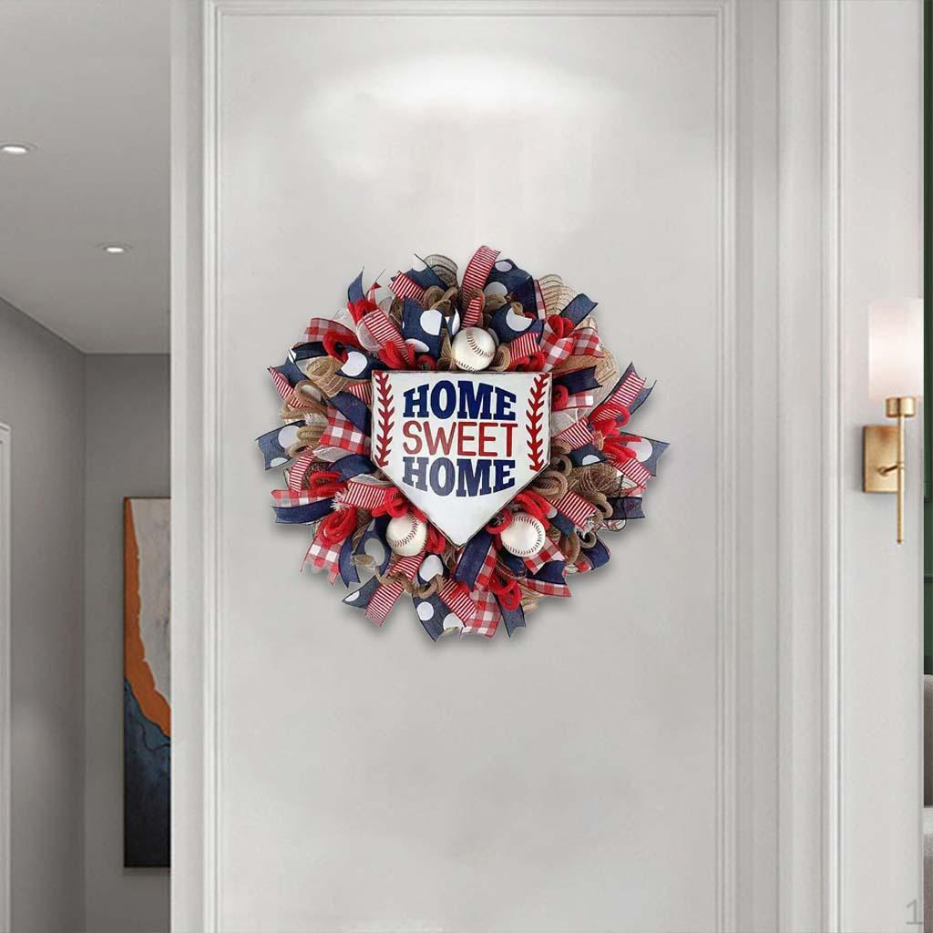 Round Front Door Wreath Patriotic Artificial Silk Flower Garland Floral Sign for Window
Round Front Door Wreath Patriotic Artificial Silk Flower Garland Floral Sign for Window