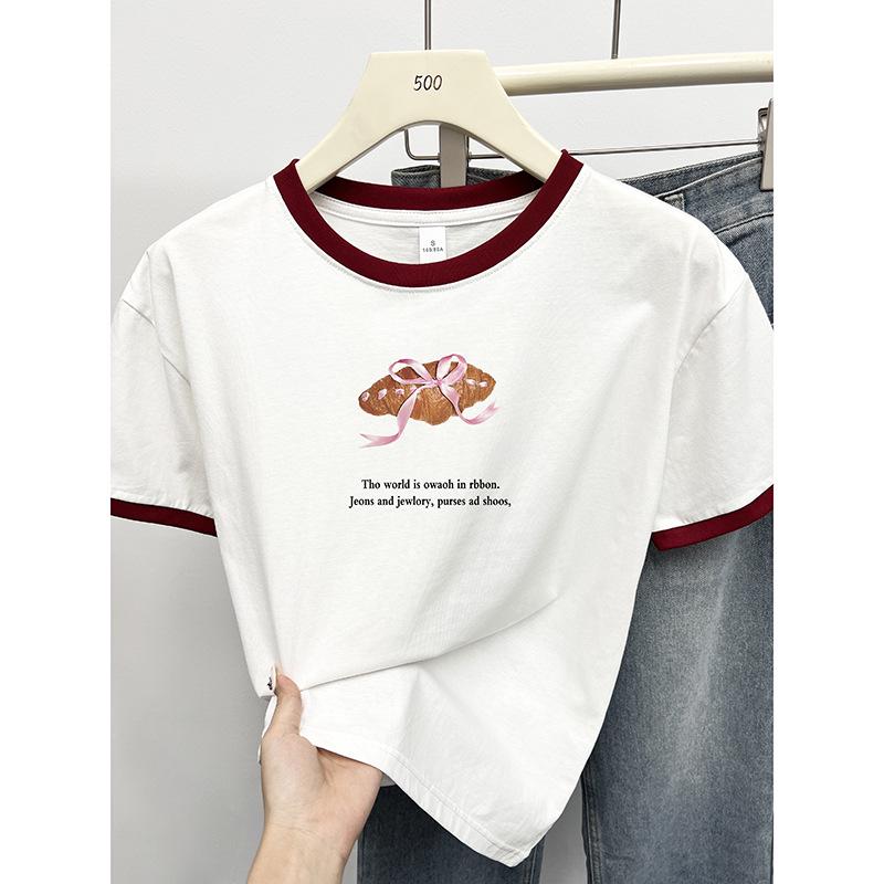 Women s Niche Color Block Cotton T-Shirt - Summer 2024 Stylish Loose-Fit, Short-Sleeve, Fashion-Forward Design S
Women s Niche Color Block Cotton T-Shirt - Summer 2024 Stylish Loose-Fit, Short-Sleeve, Fashion-Forward Design S
