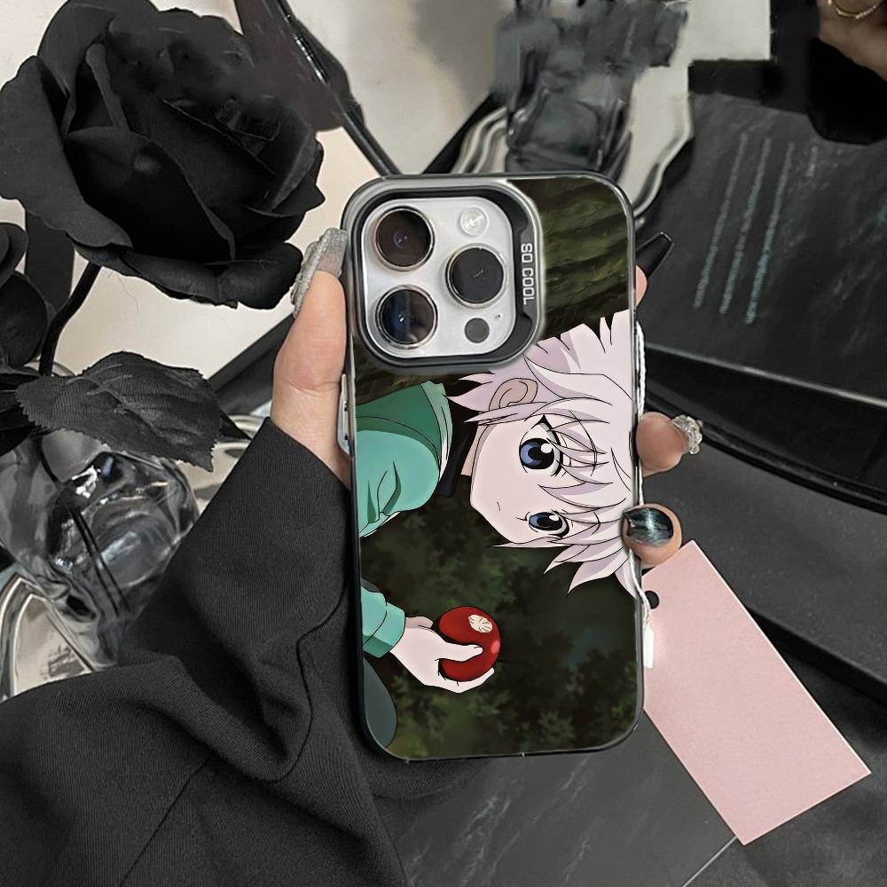 G-Killua Zoldyck K-Hunter X Hunter Phone Case For iPhone 17,16,15,14,13,12,Pro MAX Black Matte Shockproof Cover iPhone16promax
G-Killua Zoldyck K-Hunter X Hunter Phone Case For iPhone 17,16,15,14,13,12,Pro MAX Black Matte Shockproof Cover iPhone16promax