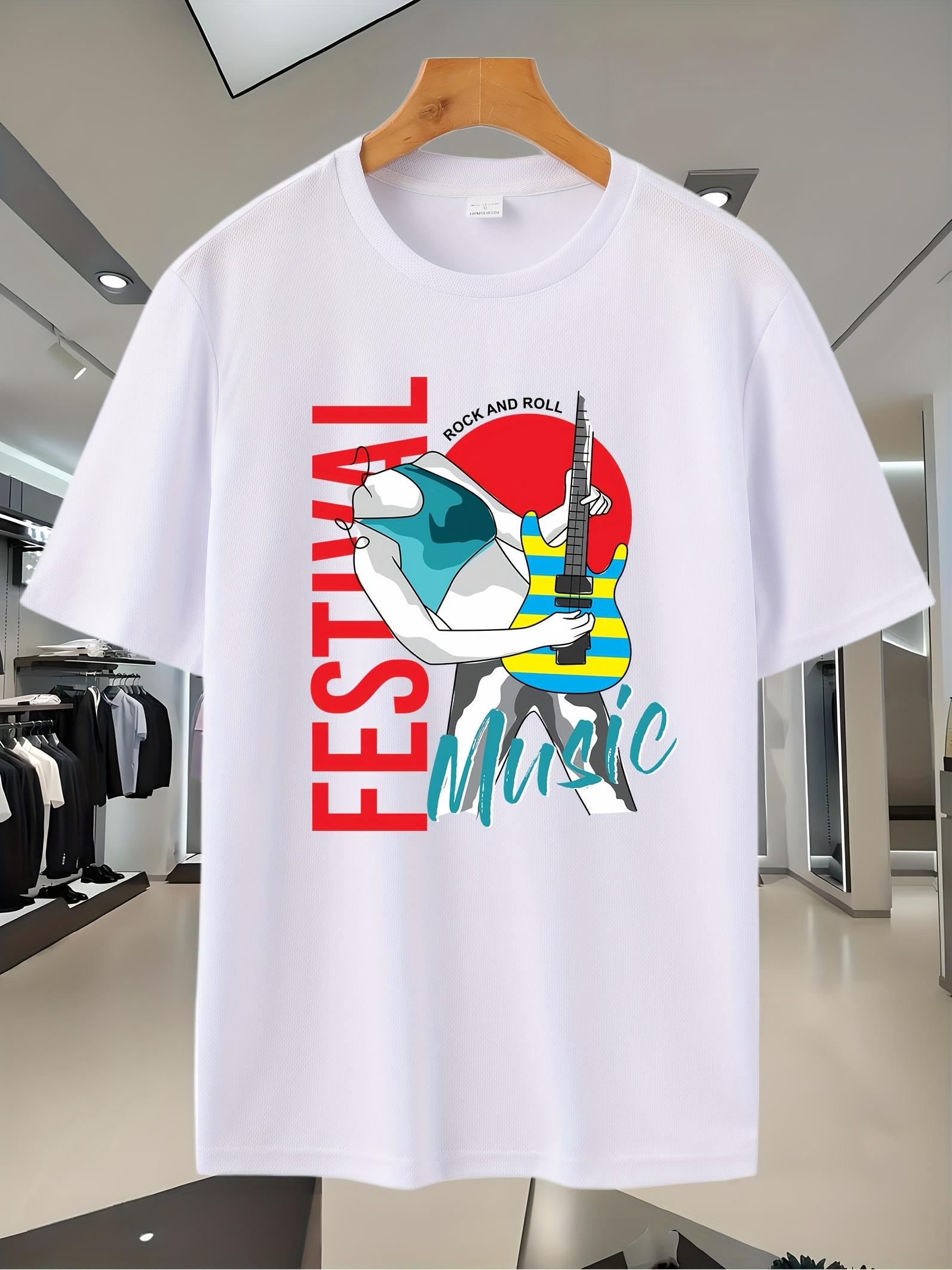 21C2025 Breathable Mesh Sport T-shirt - Lightweight Short Sleeve Round Neck Tee with Vibrant Festival Music Graphic Print for Casual & Athletic Wear XXXXL
21C2025 Breathable Mesh Sport T-shirt - Lightweight Short Sleeve Round Neck Tee with Vibrant Festival Music Graphic Print for Casual & Athletic Wear XXXXL