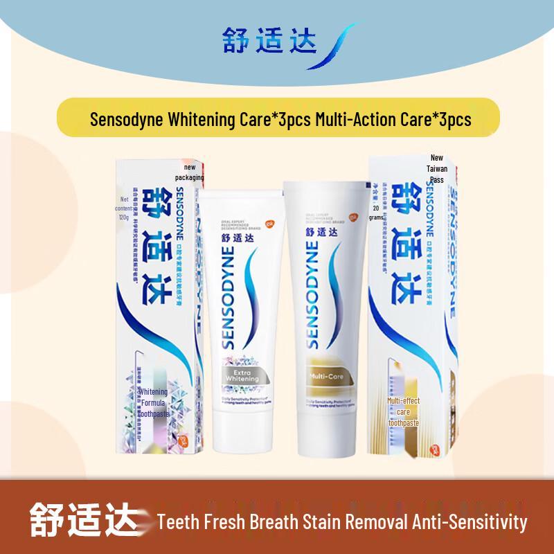 Sensodyne Sensitivity Relief Toothpaste Combo Pack
Sensodyne Sensitivity Relief Toothpaste Combo Pack