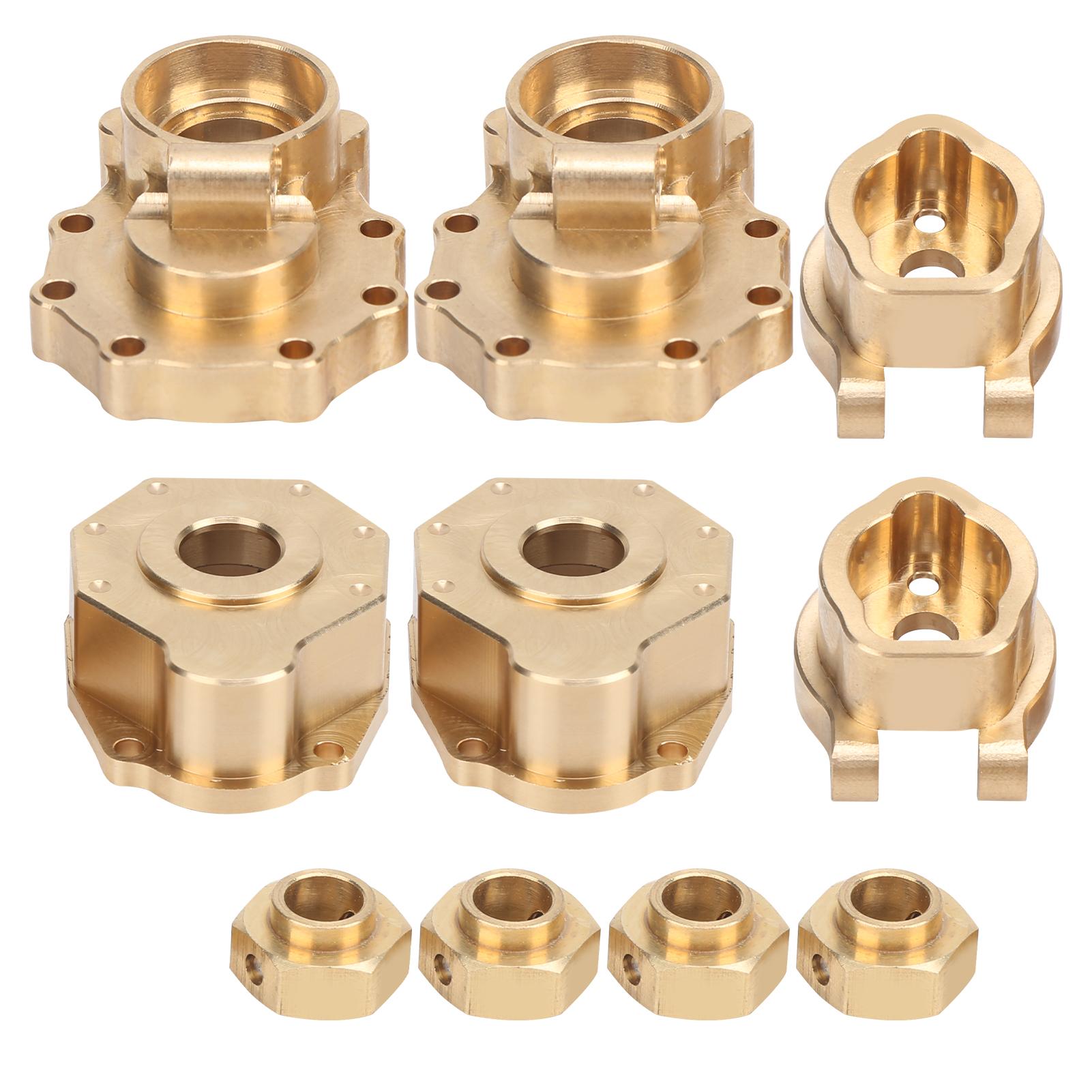Brass Rear Portal Drive Housing Drive Axle Mount Set for Traxxas TRX4 TRX6 110 RC Crawler
Brass Rear Portal Drive Housing Drive Axle Mount Set for Traxxas TRX4 TRX6 110 RC Crawler