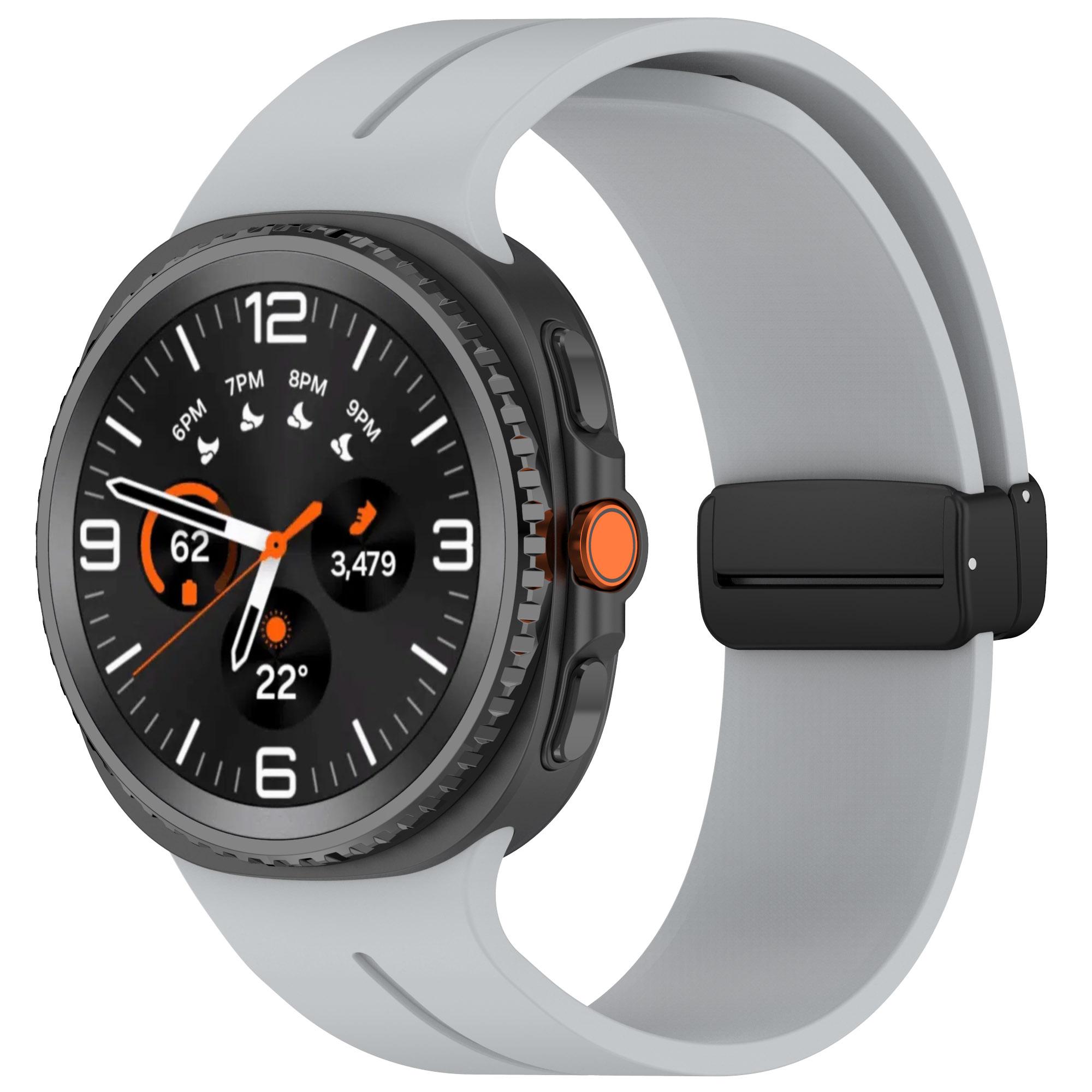 Спортивный силиконовый ремешок с магнитной D-образной пряжкой для Samsung Galaxy Watch 8 44 мм 40 мм, ремешок для Samsung Watch8 Classic 46 мм, браслет For Galaxy Watch 8 серый
Спортивный силиконовый ремешок с магнитной D-образной пряжкой для Samsung Galaxy Watch 8 44 мм 40 мм, ремешок для Samsung Watch8 Classic 46 мм, браслет For Galaxy Watch 8 серый