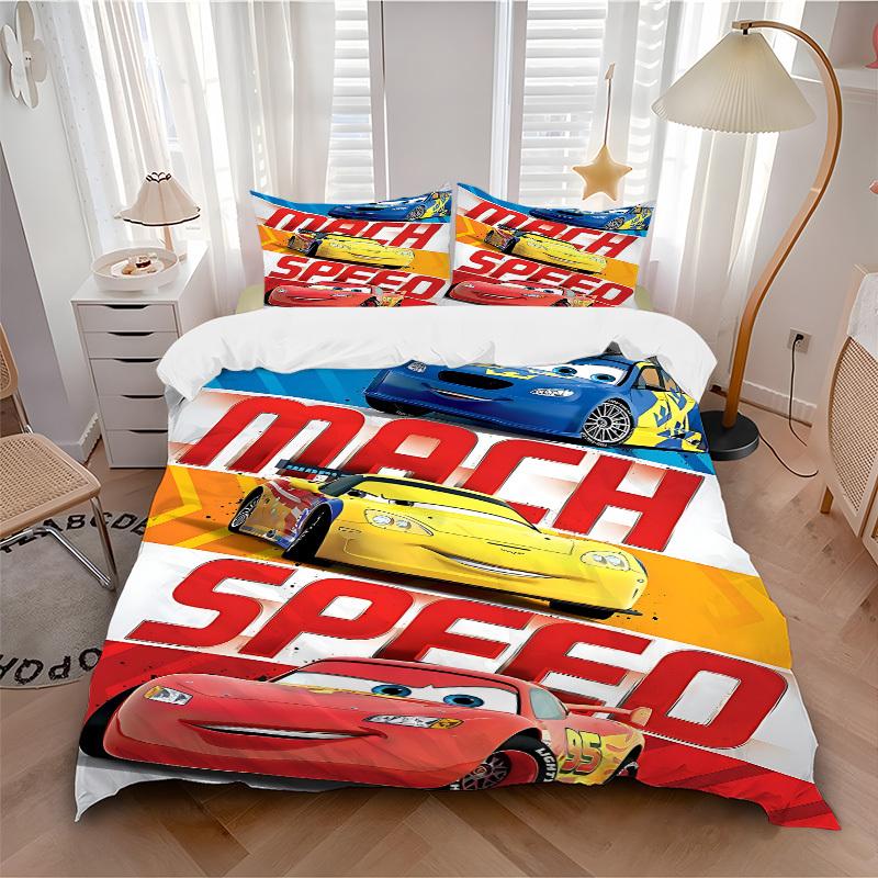 3pcs set Cars Racing1pc of quilt cover+2pcs of pillowcase, no core, print bedding, All Seasons Bedroom Setting011 135x200cm
3pcs set Cars Racing1pc of quilt cover+2pcs of pillowcase, no core, print bedding, All Seasons Bedroom Setting011 135x200cm