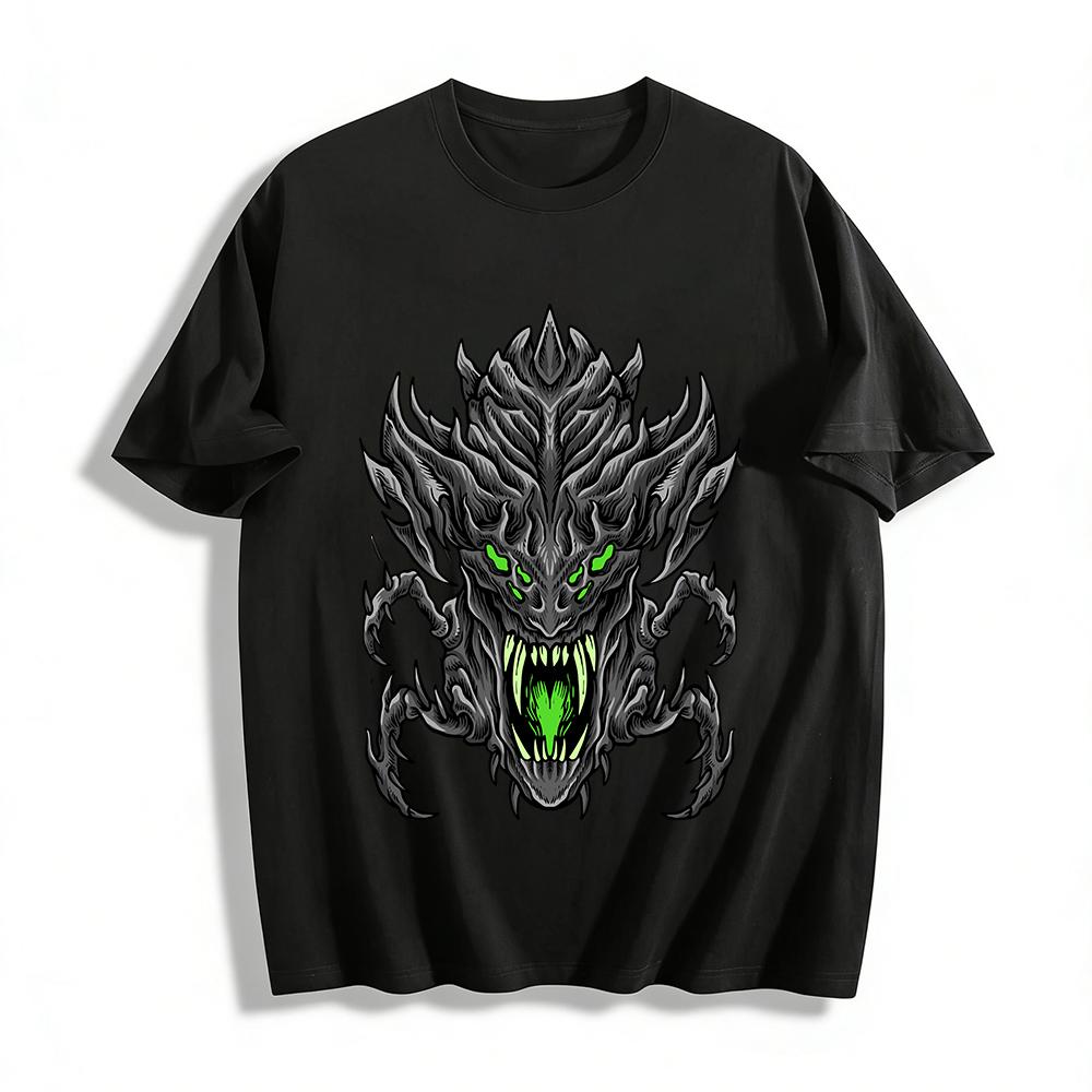 Dark Style Fanged Alien Print Cool Street Loose Casual Long Sleeve T-Shirt Pure cotton T-shirt XXS
Dark Style Fanged Alien Print Cool Street Loose Casual Long Sleeve T-Shirt Pure cotton T-shirt XXS