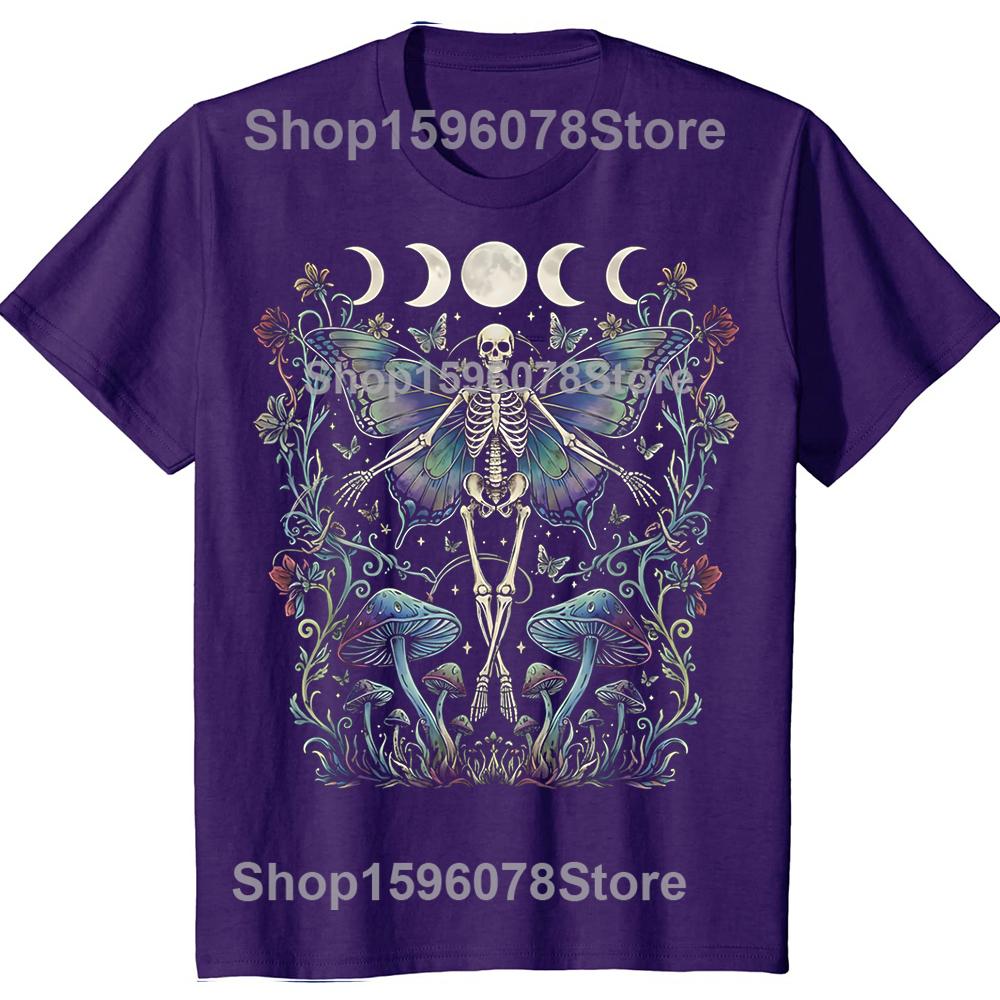 Funny Skeleton Mushroom Moon Moth TShirt Summer Men Clothing Fashion T Shirts Cotton Short Sleeve Oversized Loose Tshirt Tops 4XL
Funny Skeleton Mushroom Moon Moth TShirt Summer Men Clothing Fashion T Shirts Cotton Short Sleeve Oversized Loose Tshirt Tops 4XL