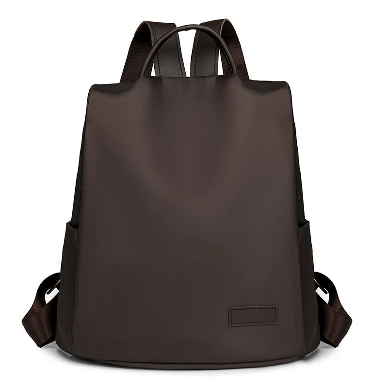 Women Solid Color Backpack, Lightweight Large Capacity Nylon Daypack, Casual Zipper Shoulder Bag, Versatile Backpack for Daily, School, Travel кавовий
Women Solid Color Backpack, Lightweight Large Capacity Nylon Daypack, Casual Zipper Shoulder Bag, Versatile Backpack for Daily, School, Travel кавовий