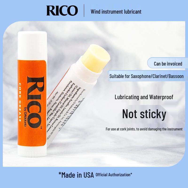 RICO Ruikou Woodwind Lubricant for Clarinet, Saxophone, Flute, and Cork Resin
RICO Ruikou Woodwind Lubricant for Clarinet, Saxophone, Flute, and Cork Resin