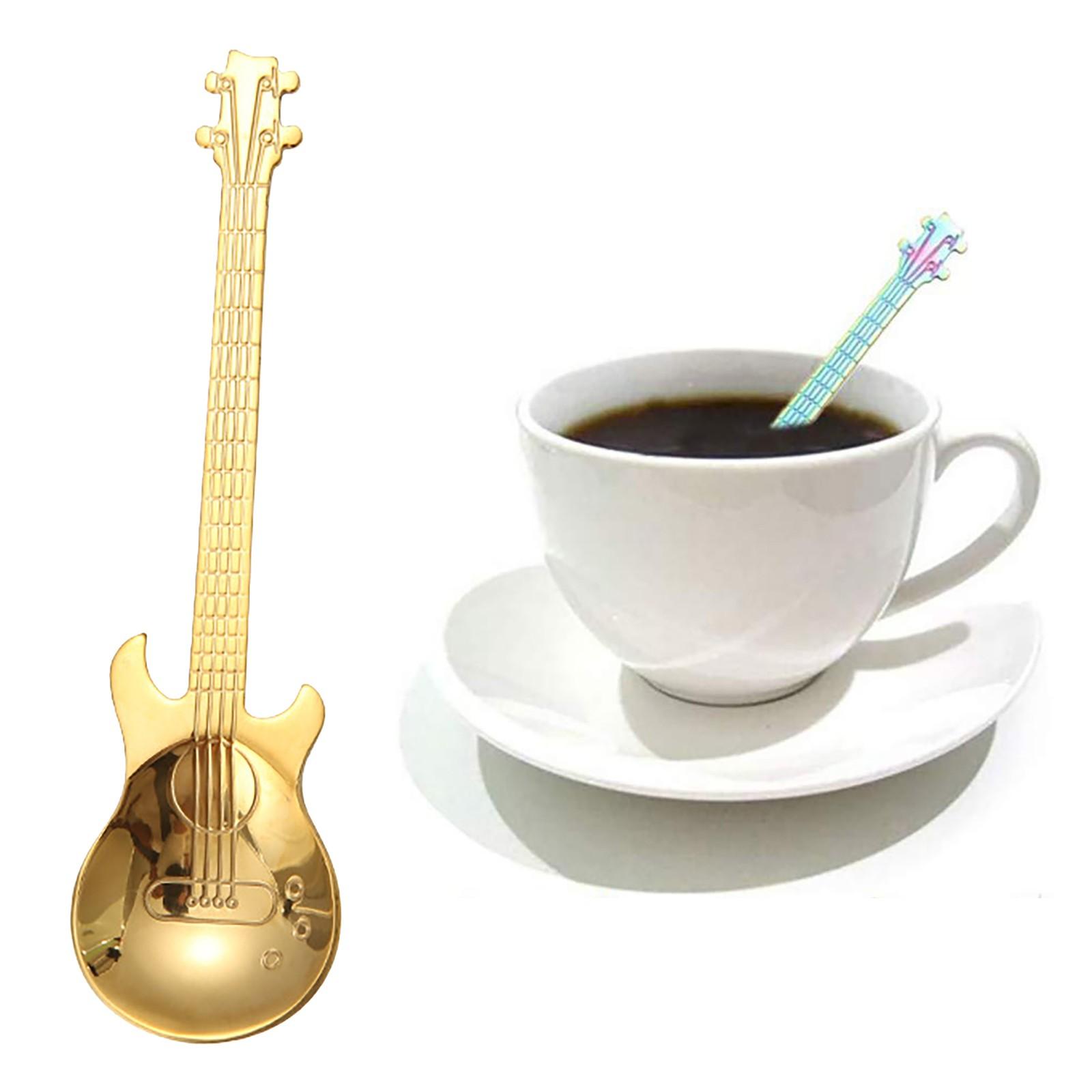 Stainless Steel Guitar Spoons Coffee Tea Spoon Flatware Drinking Tools золотий
Stainless Steel Guitar Spoons Coffee Tea Spoon Flatware Drinking Tools золотий