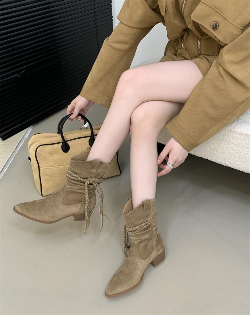 2025 новые ретро пустошь бахрома рыцарские сапоги толстый каблук но до колена сапоги тонкий ворс ковбойские сапоги женщины 39 хаки
2025 новые ретро пустошь бахрома рыцарские сапоги толстый каблук но до колена сапоги тонкий ворс ковбойские сапоги женщины 39 хаки