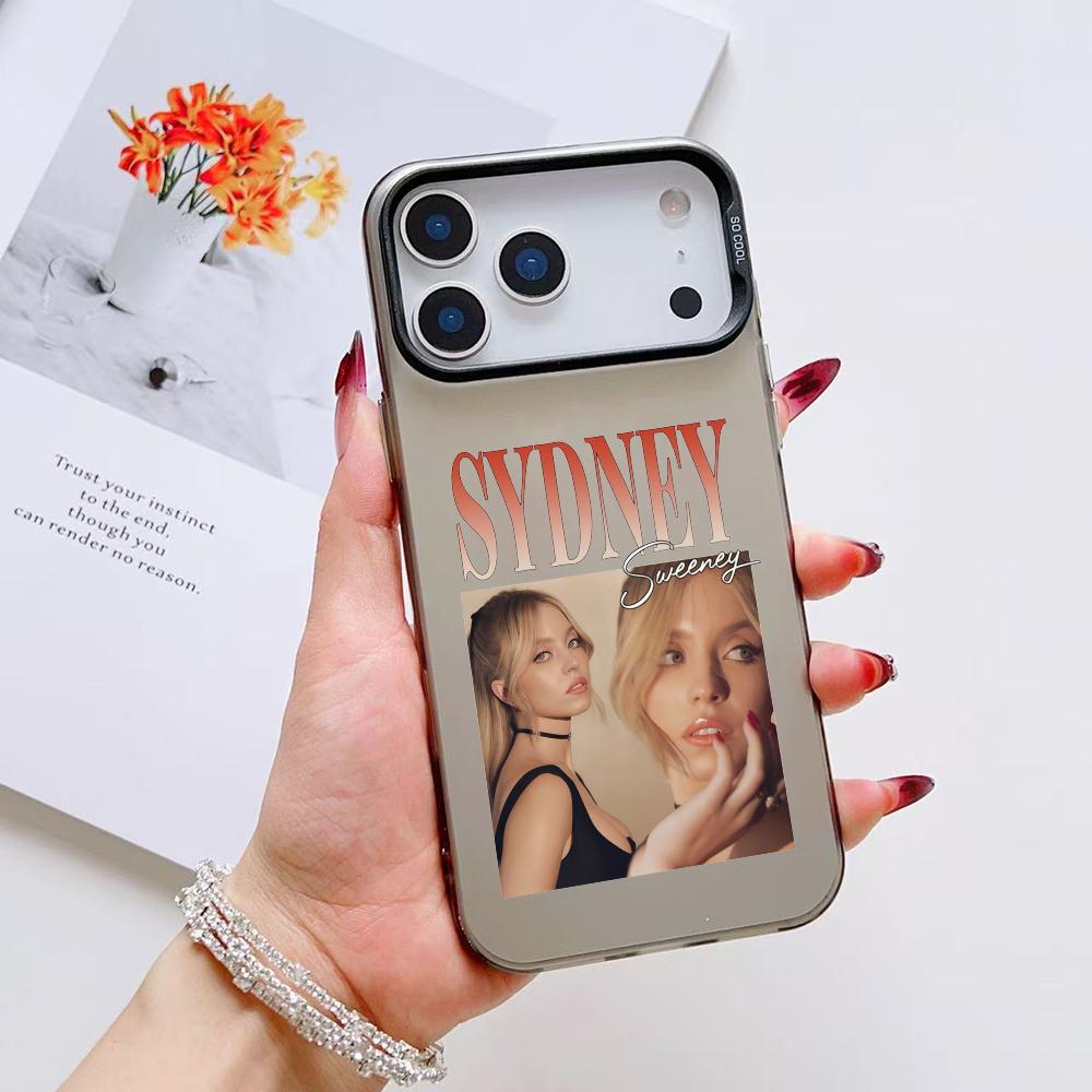 Fashion S-Sydney Sweeney Phone Case For iPhone 17 16 15 14 13 12 11 Pro Max Air Matte Laser Aurora Shockproof Funda iPhone Air
Fashion S-Sydney Sweeney Phone Case For iPhone 17 16 15 14 13 12 11 Pro Max Air Matte Laser Aurora Shockproof Funda iPhone Air